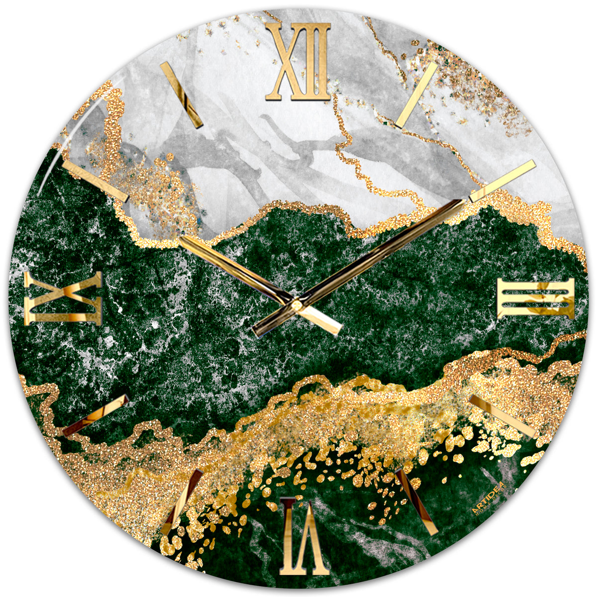 'SMERALDO' OROLOGIO RESINATO - Artidea Home Decor