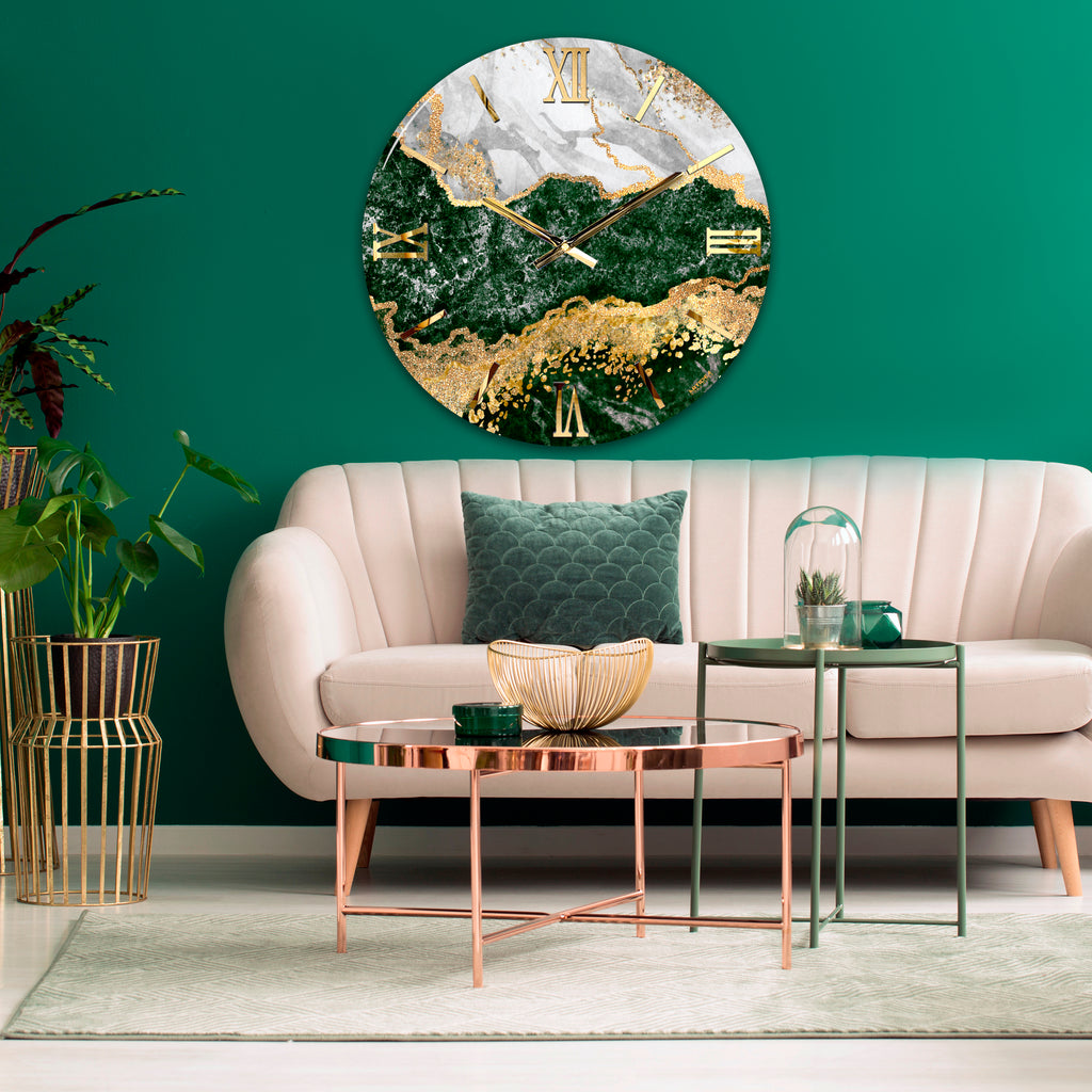 'SMERALDO' OROLOGIO RESINATO - Artidea Home Decor