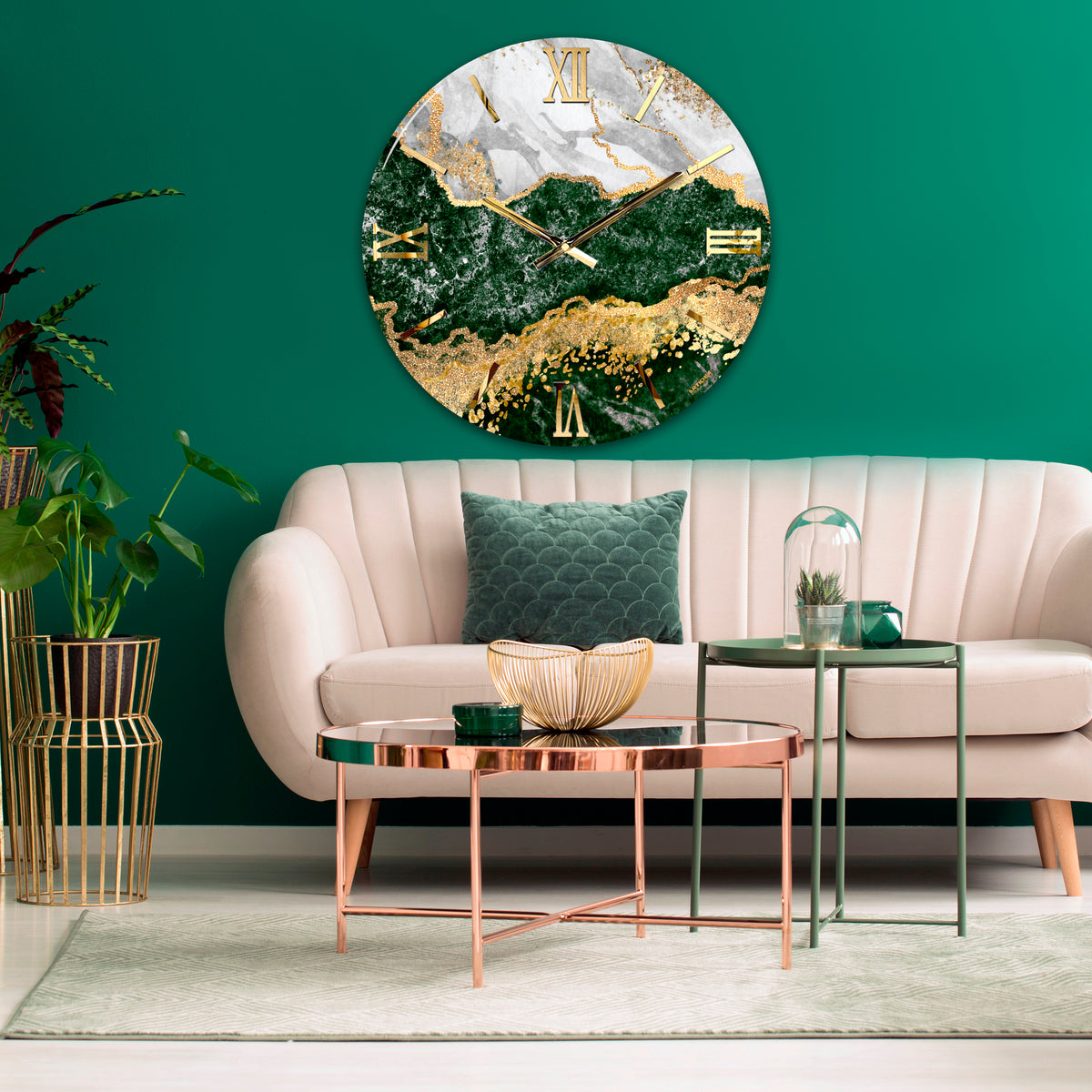 'SMERALDO' OROLOGIO RESINATO - Artidea Home Decor