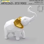 ELEFANTE ASTRATTO - POLIRESINA - SiroTime