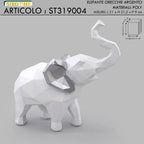 ELEFANTE ASTRATTO - POLIRESINA - SiroTime