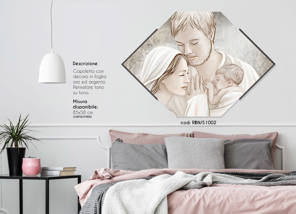 CAPEZZALE ROMBO 'RBN/S1002' - Artidea Home Decor