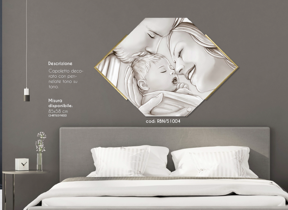 CAPEZZALE ROMBO 'RBN/S1004' - Artidea Home Decor