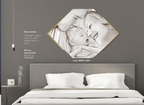 CAPEZZALE ROMBO 'RBN/S1004' - Artidea Home Decor