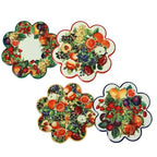 SOTTOBICCHIERI 'LE PRIMIZIE' SET 4 PEZZI - Brandani