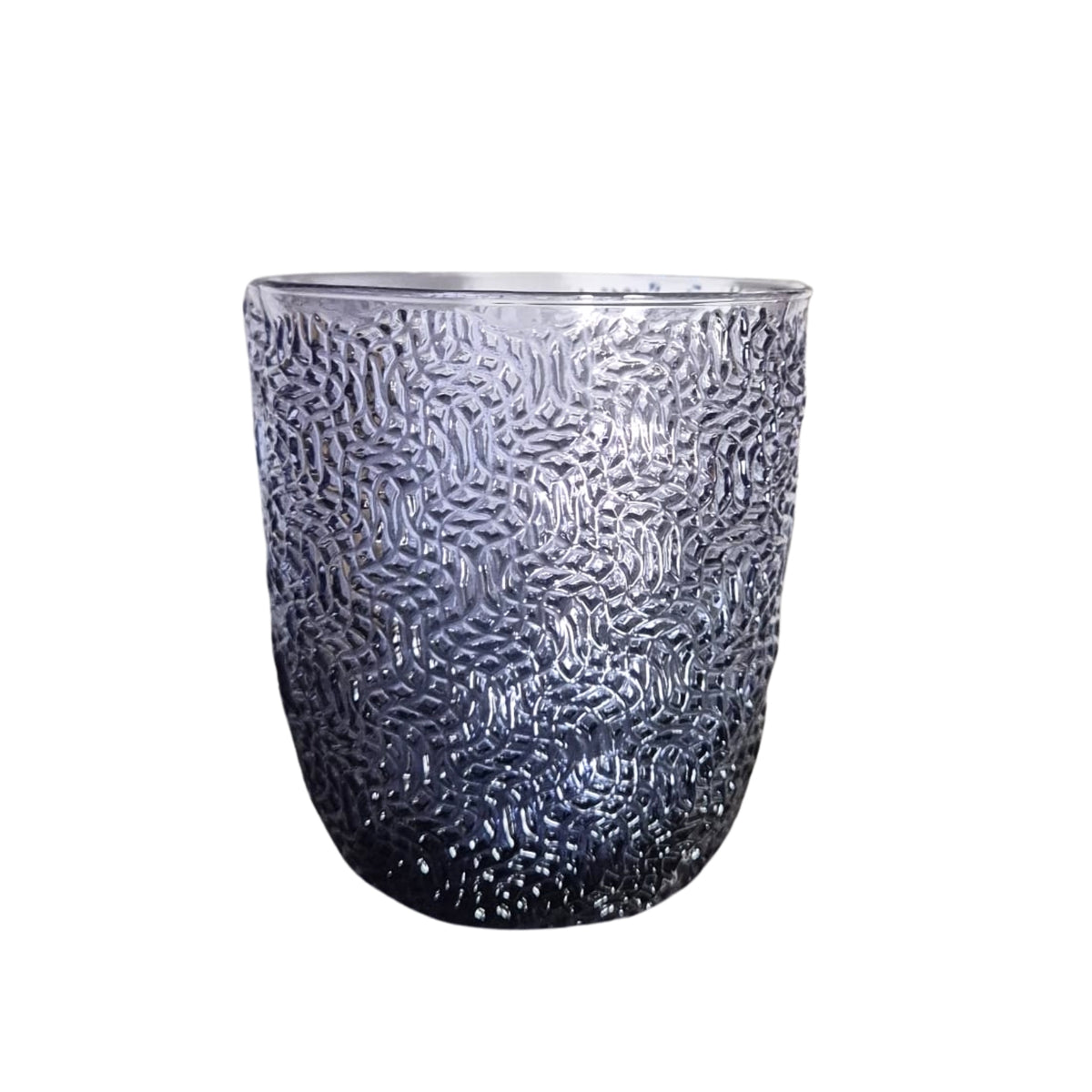 'TRUDI' INDACO SET 6 BICCHIERI ACQUA - VETRO - IVV
