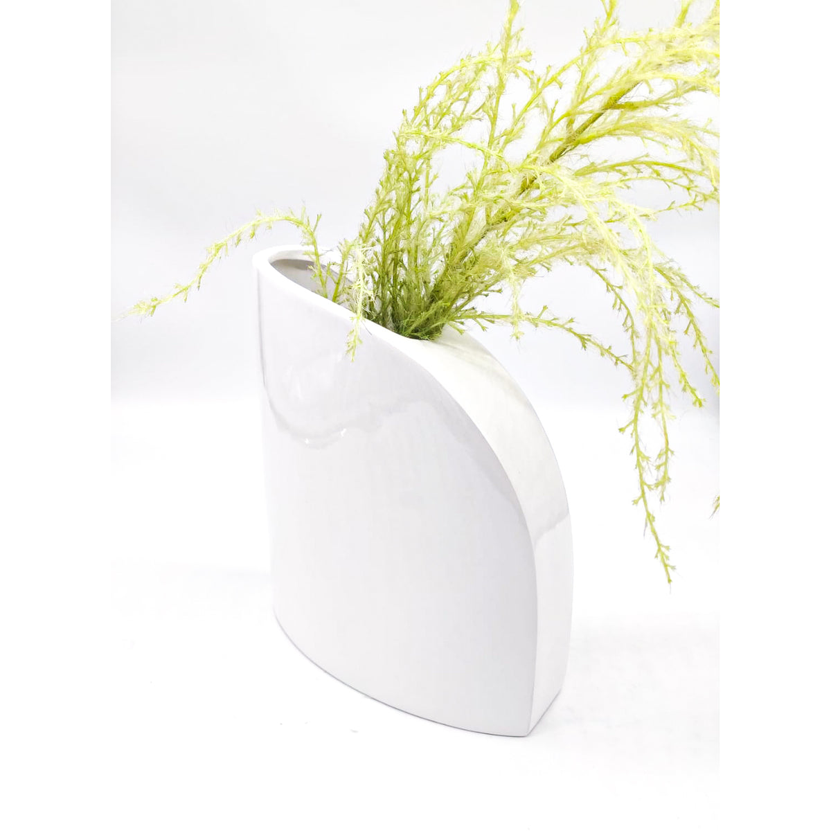 COPPIA VASI 'CURVA' - CERAMICA SMALTATA - SiroTime