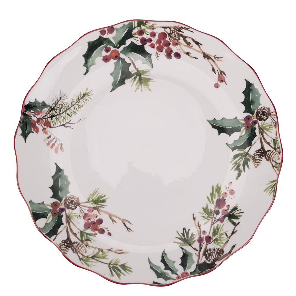 'VINTAGE XMAS' SET PIATTI 18 PEZZI  - Villa d'Este Home Tivoli