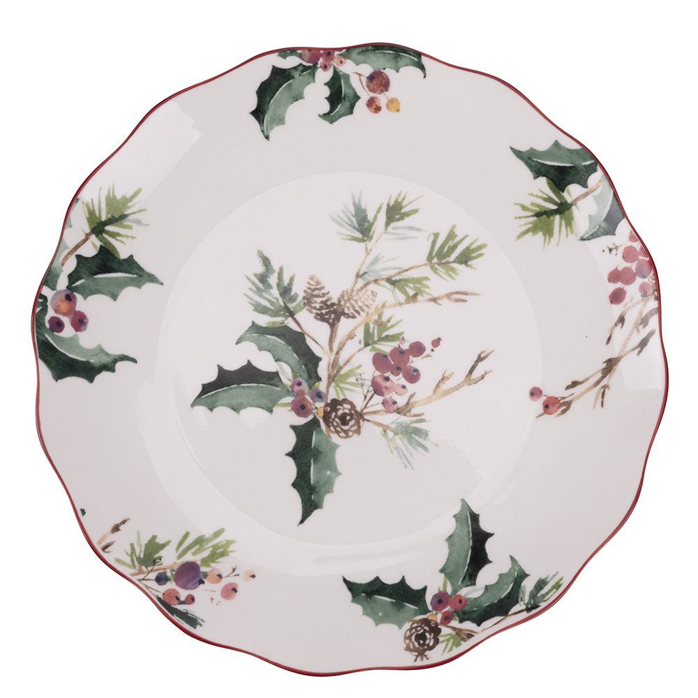 'VINTAGE XMAS' SET PIATTI 18 PEZZI  - Villa d'Este Home Tivoli