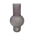 VASO 'ZALI' BOTTIGLIA INDACO SATINATO GRANDE - Melaverde