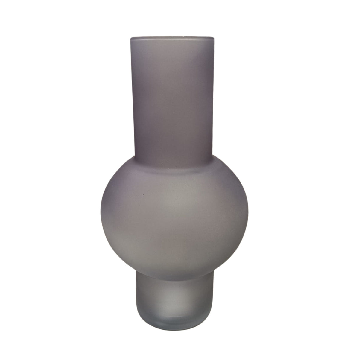 VASO 'ZALI' BOTTIGLIA INDACO SATINATO GRANDE - Melaverde
