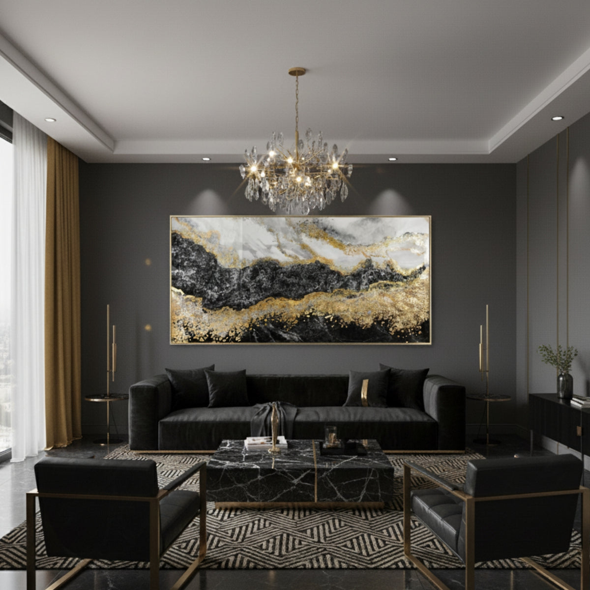 QUADRO ASTRATTO 'A106' - Artidea Home Decor