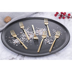 SET 6 FORCHETTINE 'LEXINGTON' - ORO LUCIDO - Villa d'Este Home Tivoli