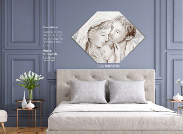 CAPEZZALE ROMBO 'RBN/S1007' - Artidea Home Decor