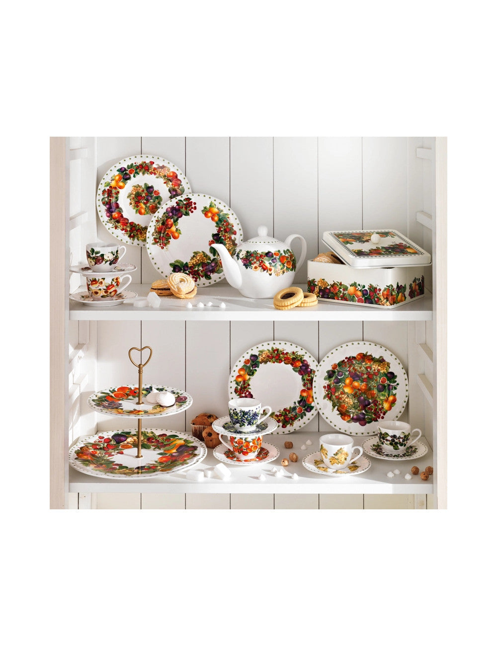 SET 6 PIATTINI DESSERT 'LE PRIMIZIE' - Brandani