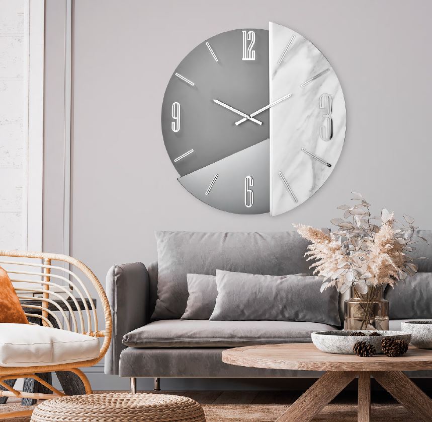 'ECLISSI GRIGIO' OROLOGIO - Artidea Home Decor