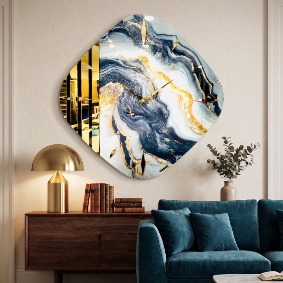 'AQUA' OROLOGIO RESINATO - Artidea Home Decor