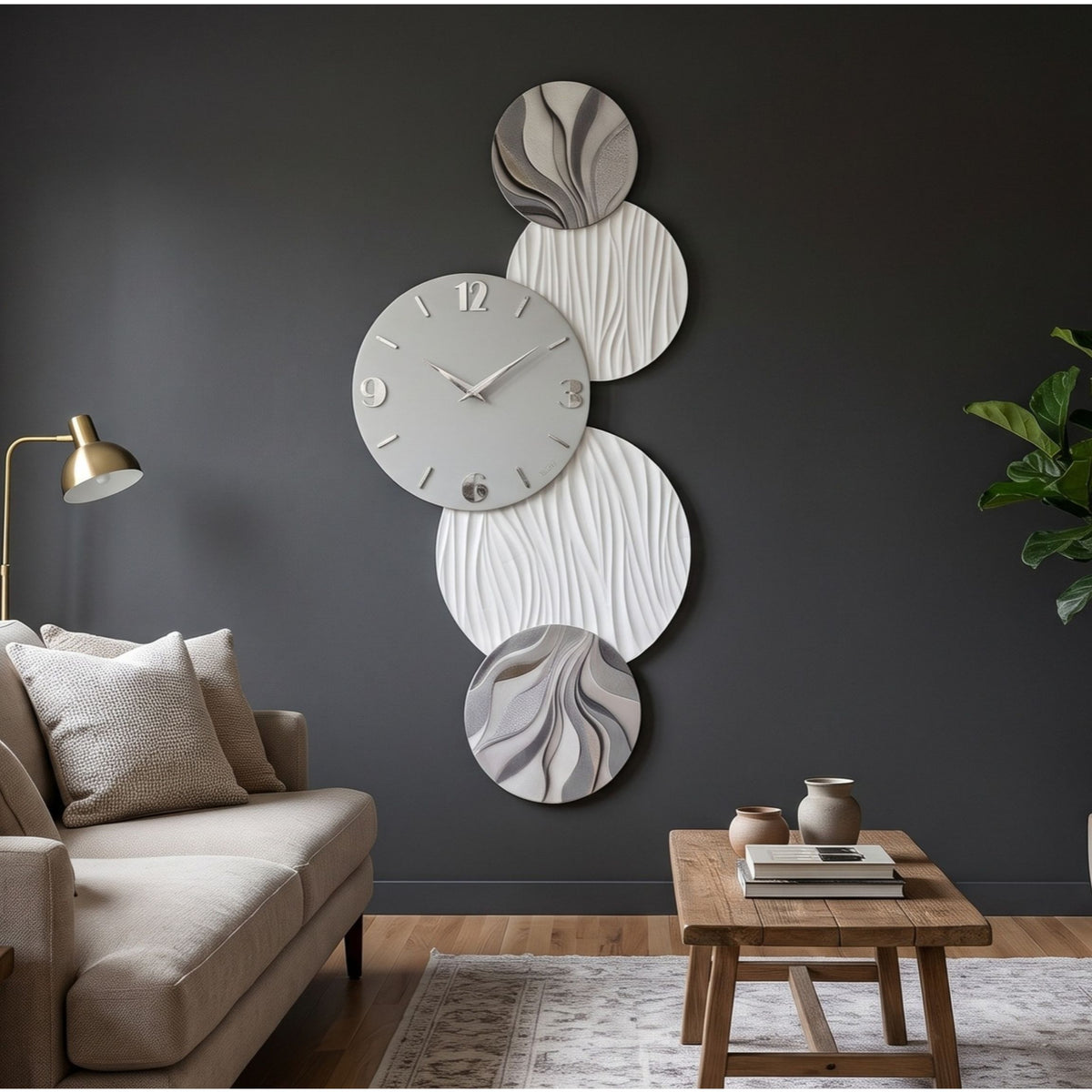 'ARIANNA/2' OROLOGIO - Artidea Home Decor