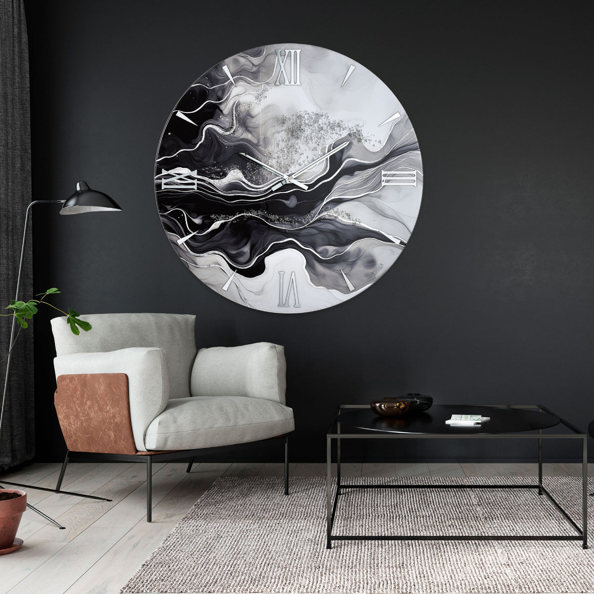 'DARK' OROLOGIO RESINATO - Artidea Home Decor