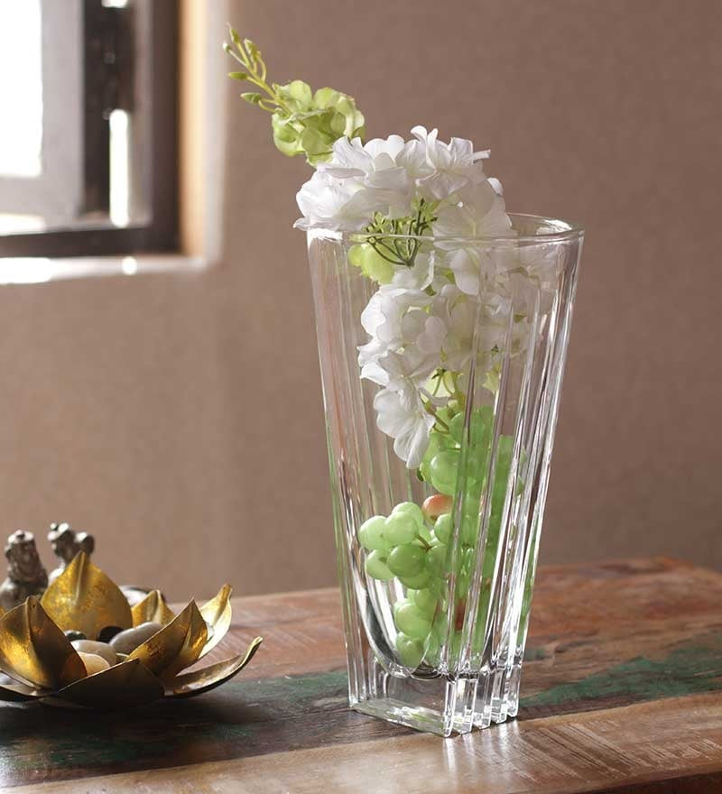 VASO 28CM 'ART DECO' - CRYSTAL GLASS - Nachtmann