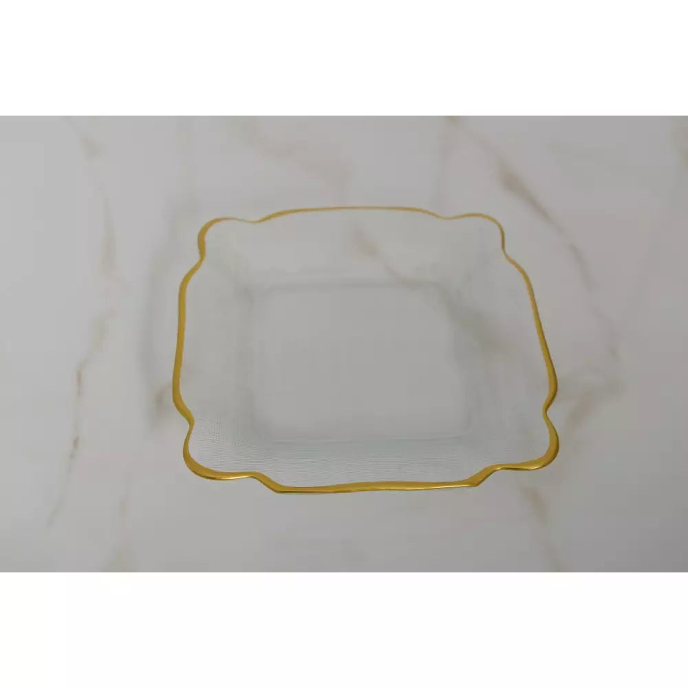 VASSOIETTO DA SERVIZIO BORDO ORO - Aulica