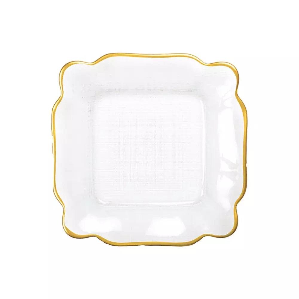 VASSOIETTO DA SERVIZIO BORDO ORO - Aulica