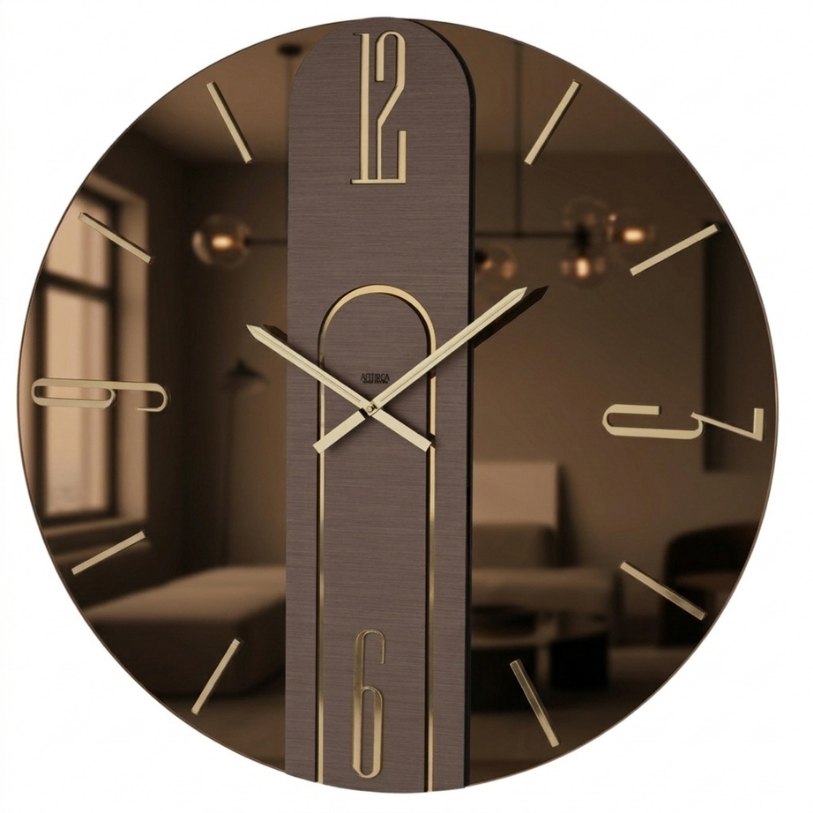 'ATENE BRONZO' OROLOGIO SPECCHIO - Artidea Home Decor