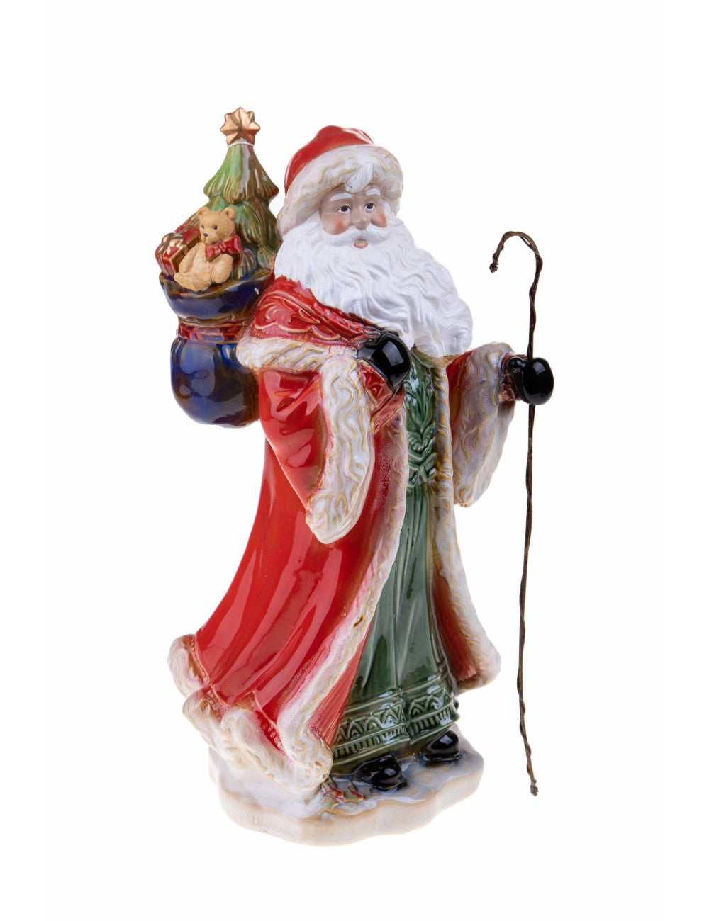 BABBO NATALE CON SACCO DONI - PORCELLANA - Brandani