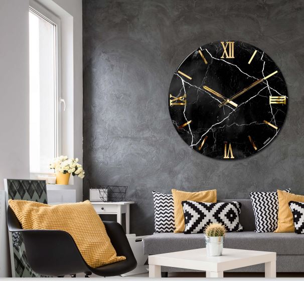 'BLACK' OROLOGIO RESINATO - Artidea Home Decor