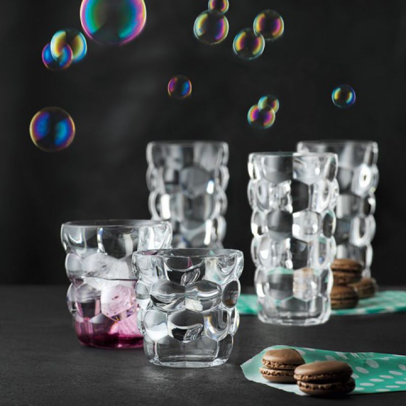 'BUBBLES' SET 4 BICCHIERI - CRYSTAL GLASS - Nachtmann