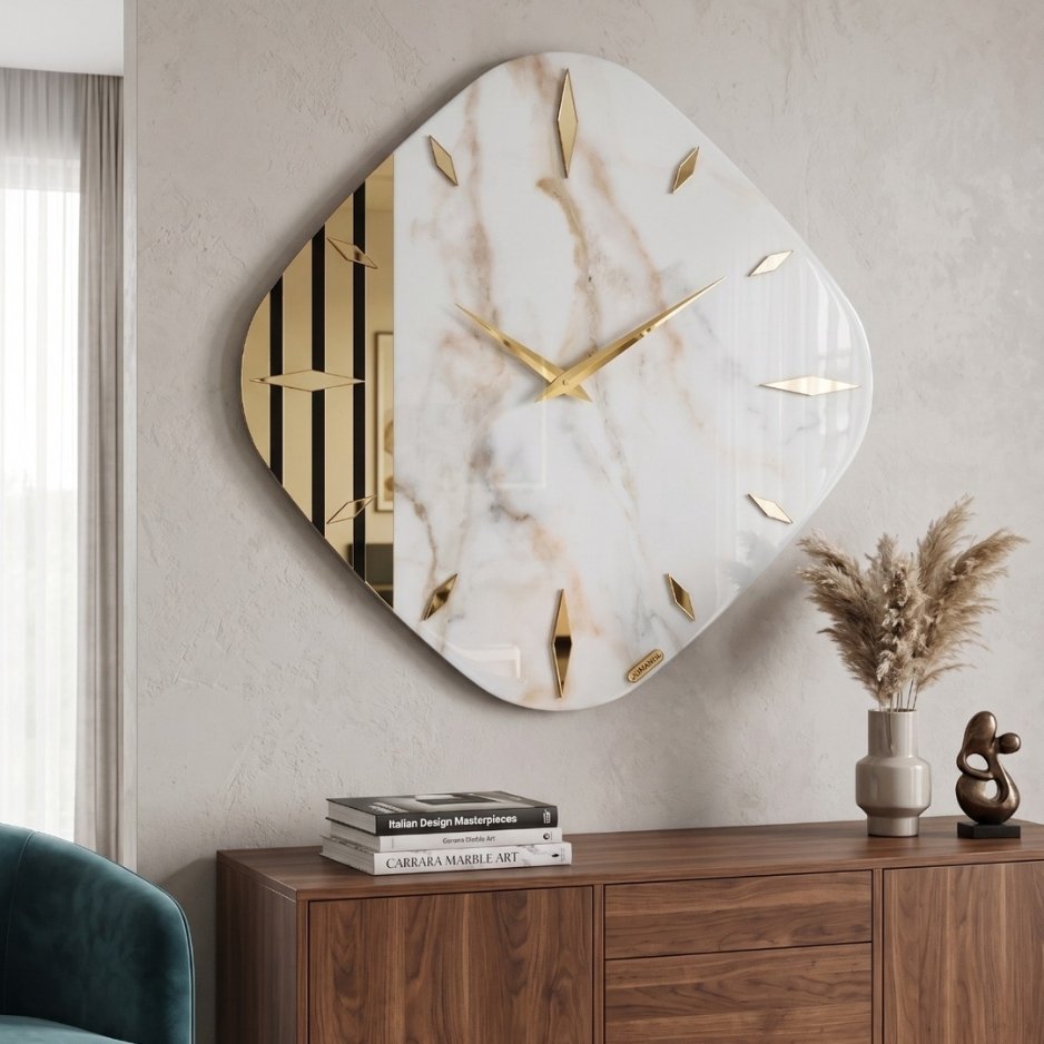 'CALACATTA' OROLOGIO RESINATO - Artidea Home Decor