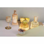 CARAFFA 'GOLD' - VETRO - Aulica