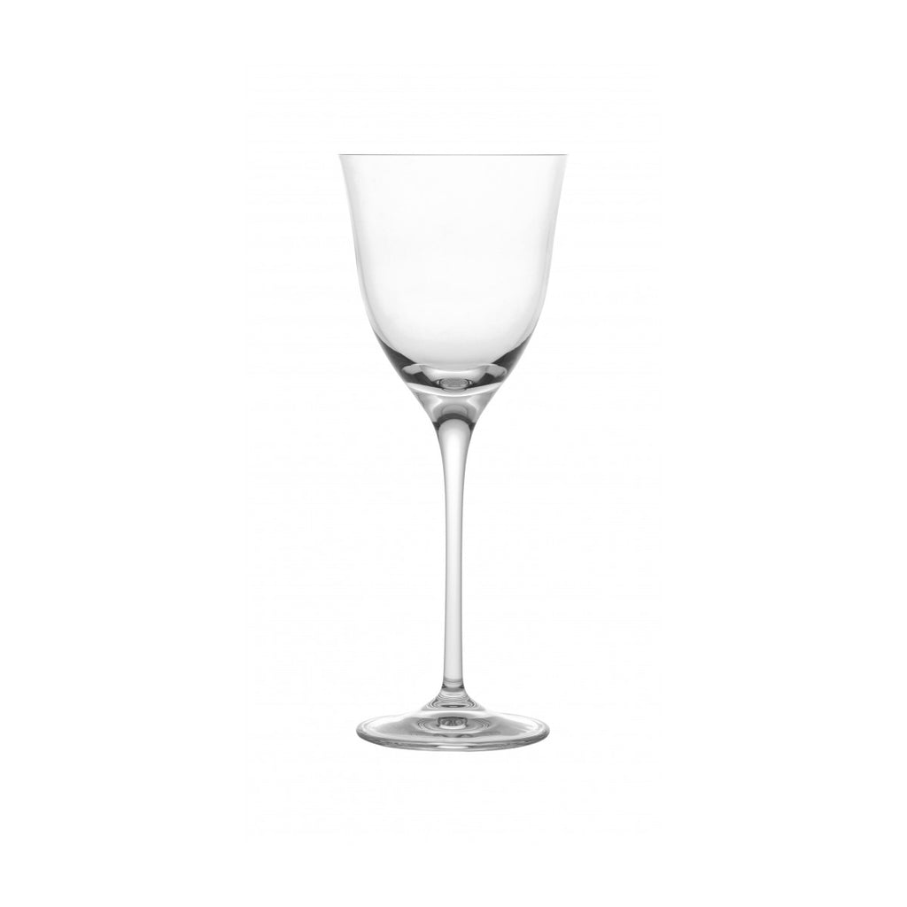 'CAREZZA' SET 6 CALICI VINO - VETRO CRISTALLO - Brandani