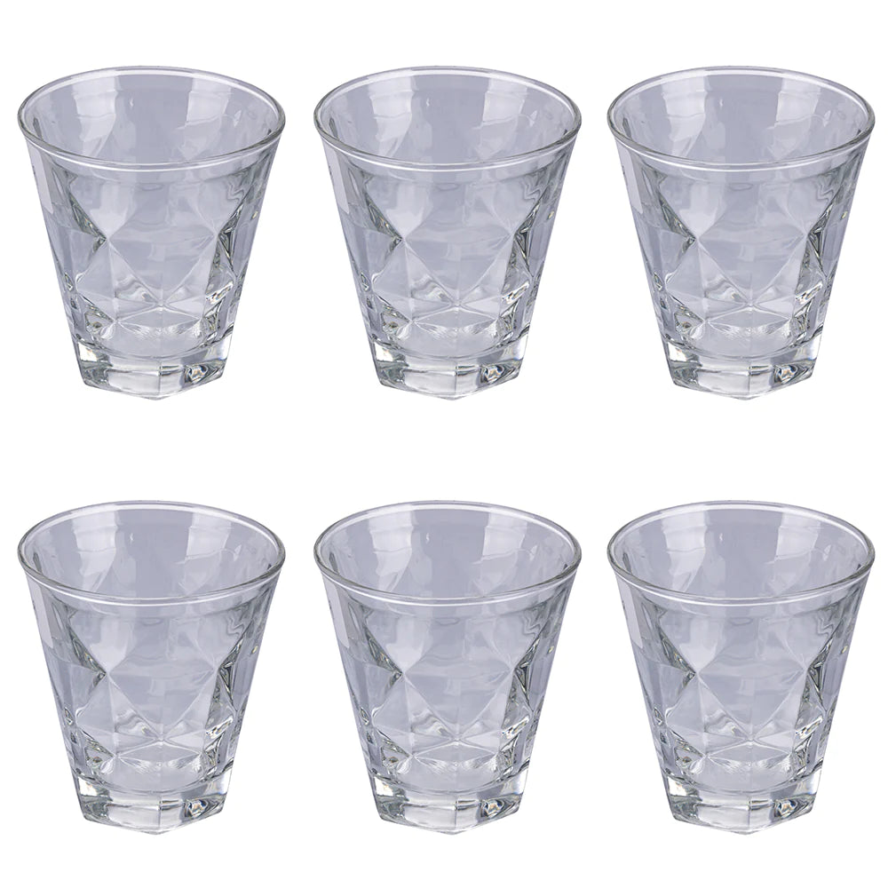 'GLACE CHARM' SET 6 BICCHIERI - VETRO - Villa D'Este Home Tivoli