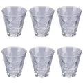 'GLACE CHARM' SET 6 BICCHIERI - VETRO - Villa D'Este Home Tivoli