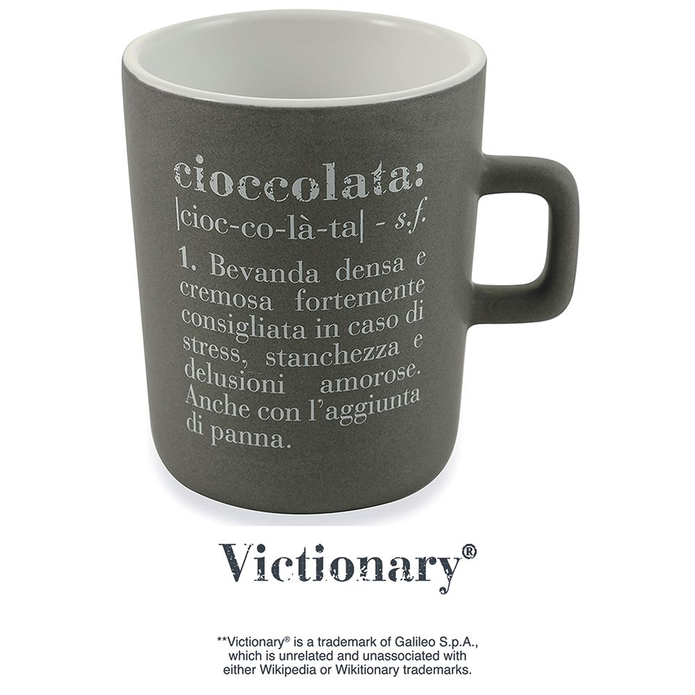 MUG CIOCCOLATA 'VICTIONARY' - Villa D'Este Home Tivoli