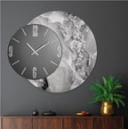 'CIRCLE GRIGIO SPECCHIO' OROLOGIO - Artidea Home Decor