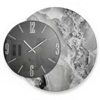 'CIRCLE GRIGIO SPECCHIO' OROLOGIO - Artidea Home Decor