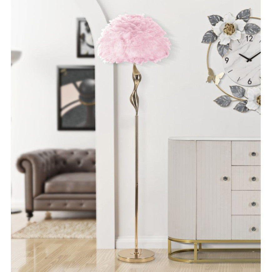 LAMPADA DA TERRA 'SLIM' ROSA - Mauro Ferretti