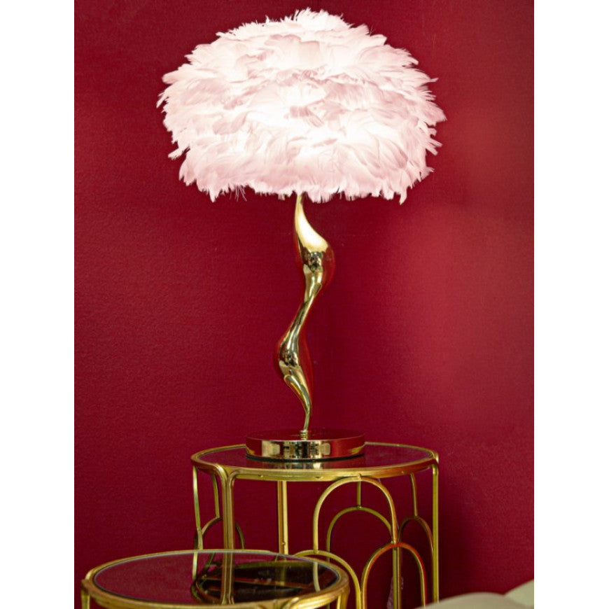 LAMPADA DA TAVOLO 'SLIM' ROSA - Mauro Ferretti