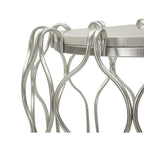 TAVOLINETTO 'HOOK' SILVER - Mauro Ferretti