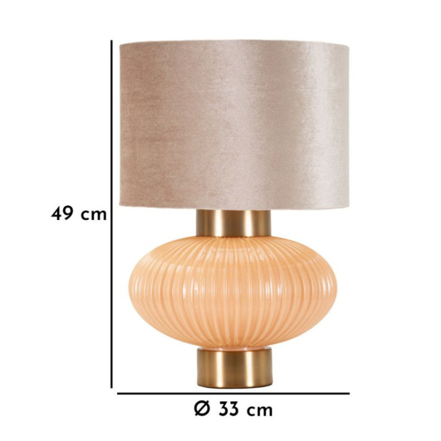 LAMPADA DA BANCO 'PERLY' ROSA - Mauro Ferretti