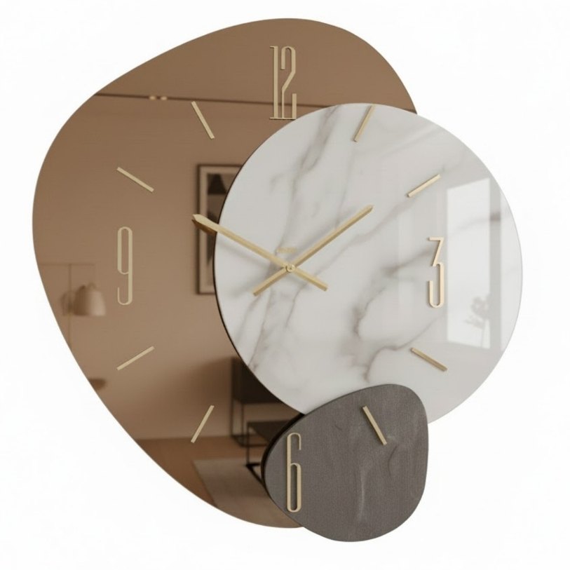 'CRYSTAL BRONZO' OROLOGIO - Artidea Home Decor