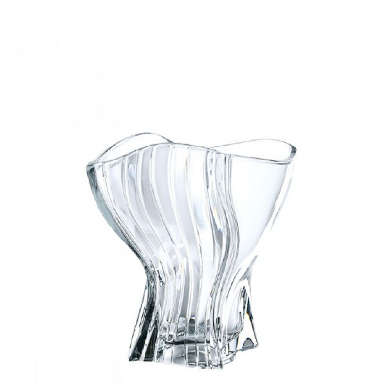 VASO 22CM 'CURVE' - CRYSTAL GLASS - Nachtmann