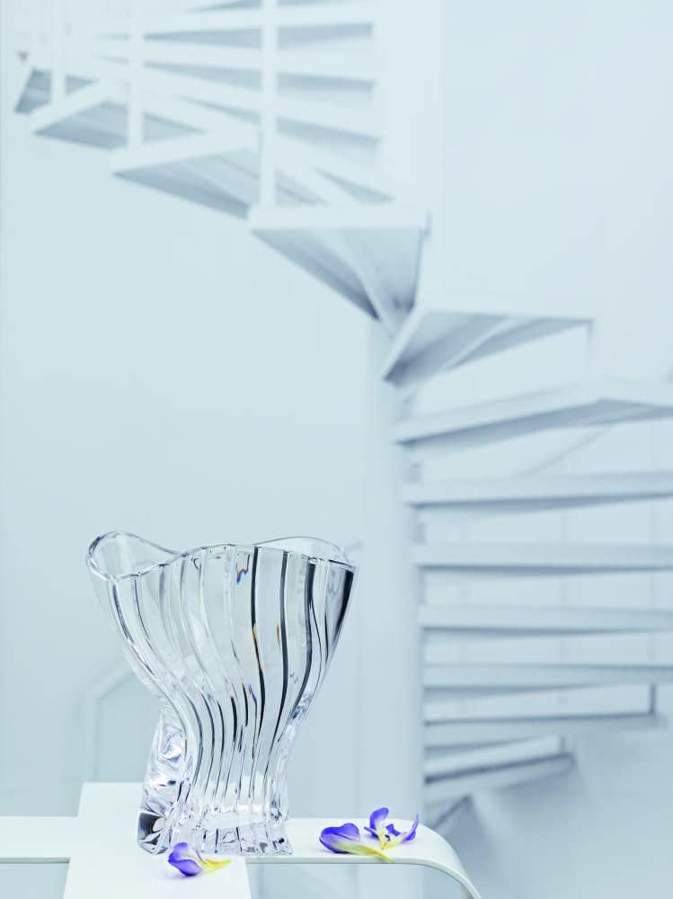 VASO 22CM 'CURVE' - CRYSTAL GLASS - Nachtmann