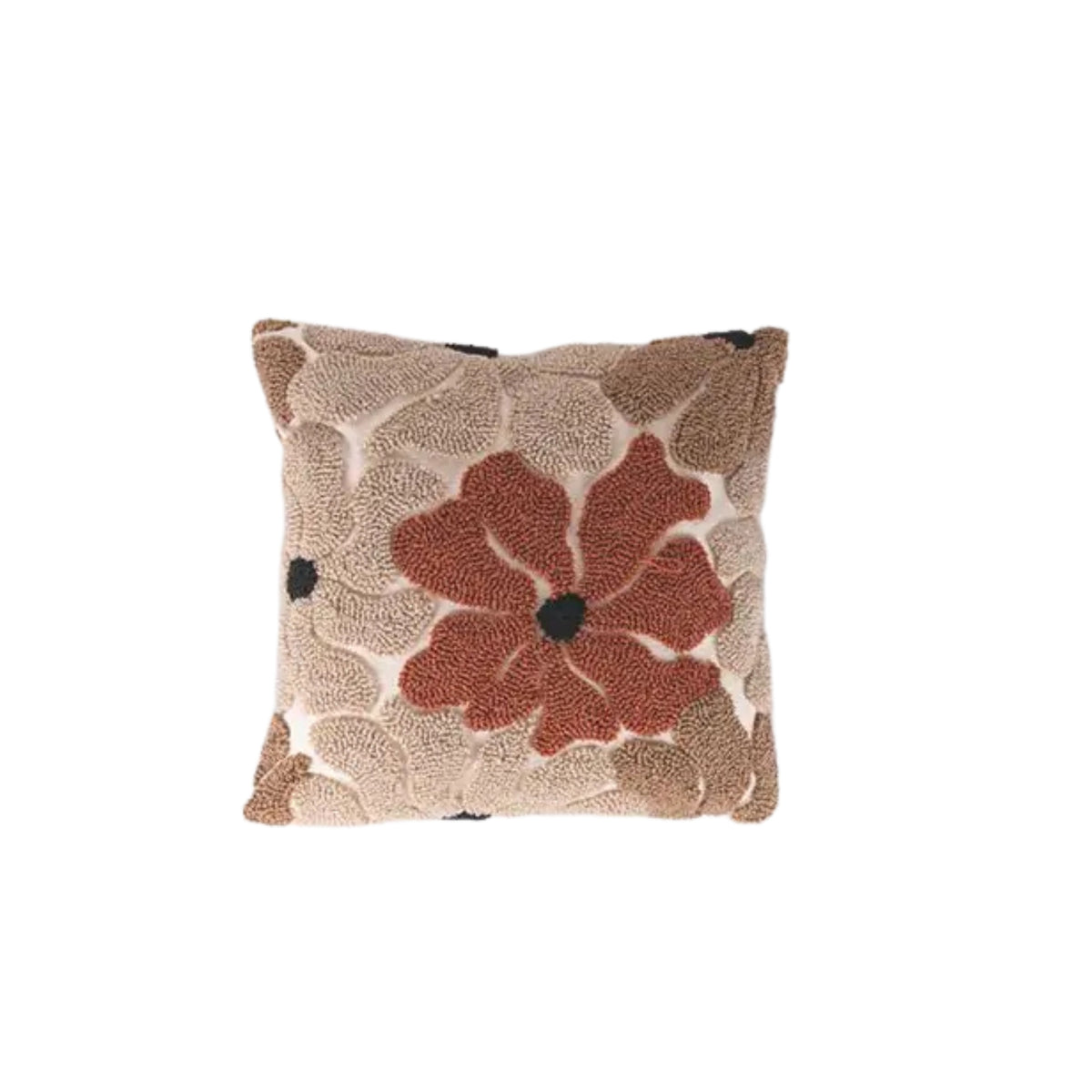 CUSCINO 45x45cm FIORI CHOCOLATE - Villa D'Este Home Tivoli