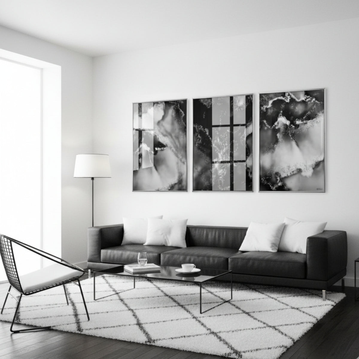 TRIS ASTRATTO 'RA/300' - Artidea Home Decor