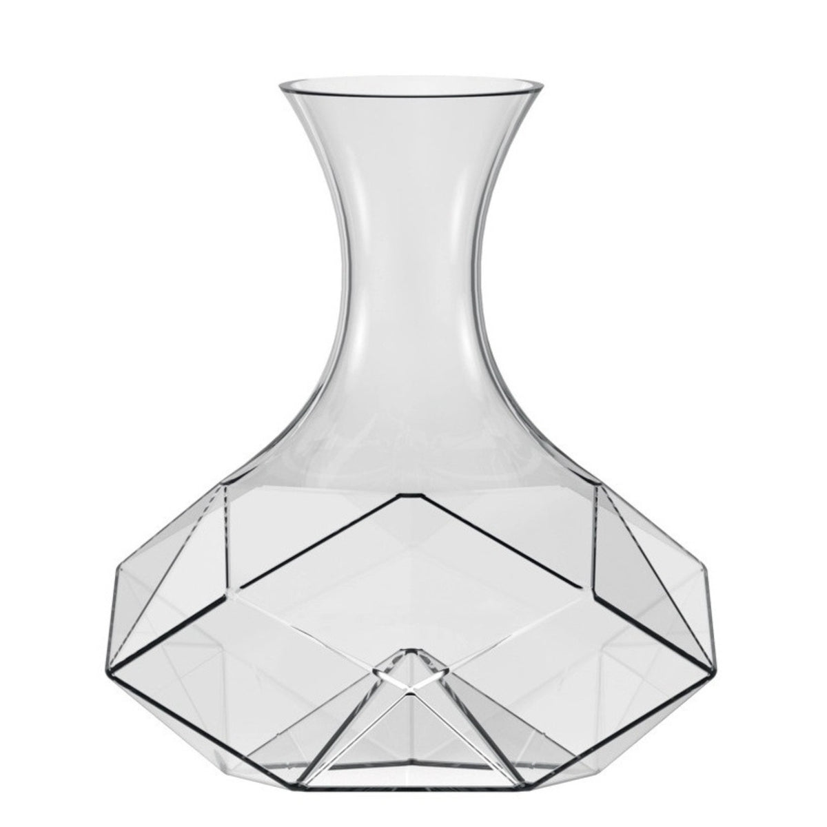 DECANTER 'DIAMOND' TRASPARENTE - Brandani