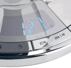 BILANCIA 'UMA' CON TIMER - ACCIAIO CROMO - Casa Bugatti