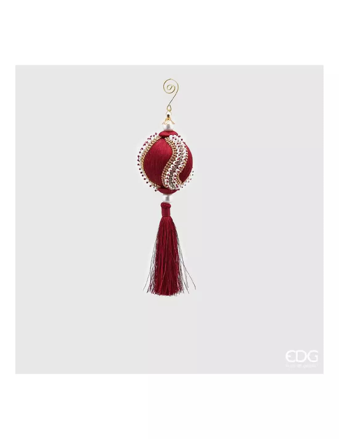 ADDOBBO BORDEAUX CON NAPPE E PERLE - EDG Enzo De Gasperi